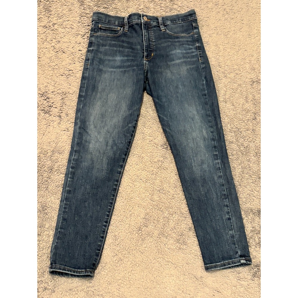 Gap Jeans Womens 8/29P Favorite Jegging Mid Rise Stretch Blue Denim Dark Wash